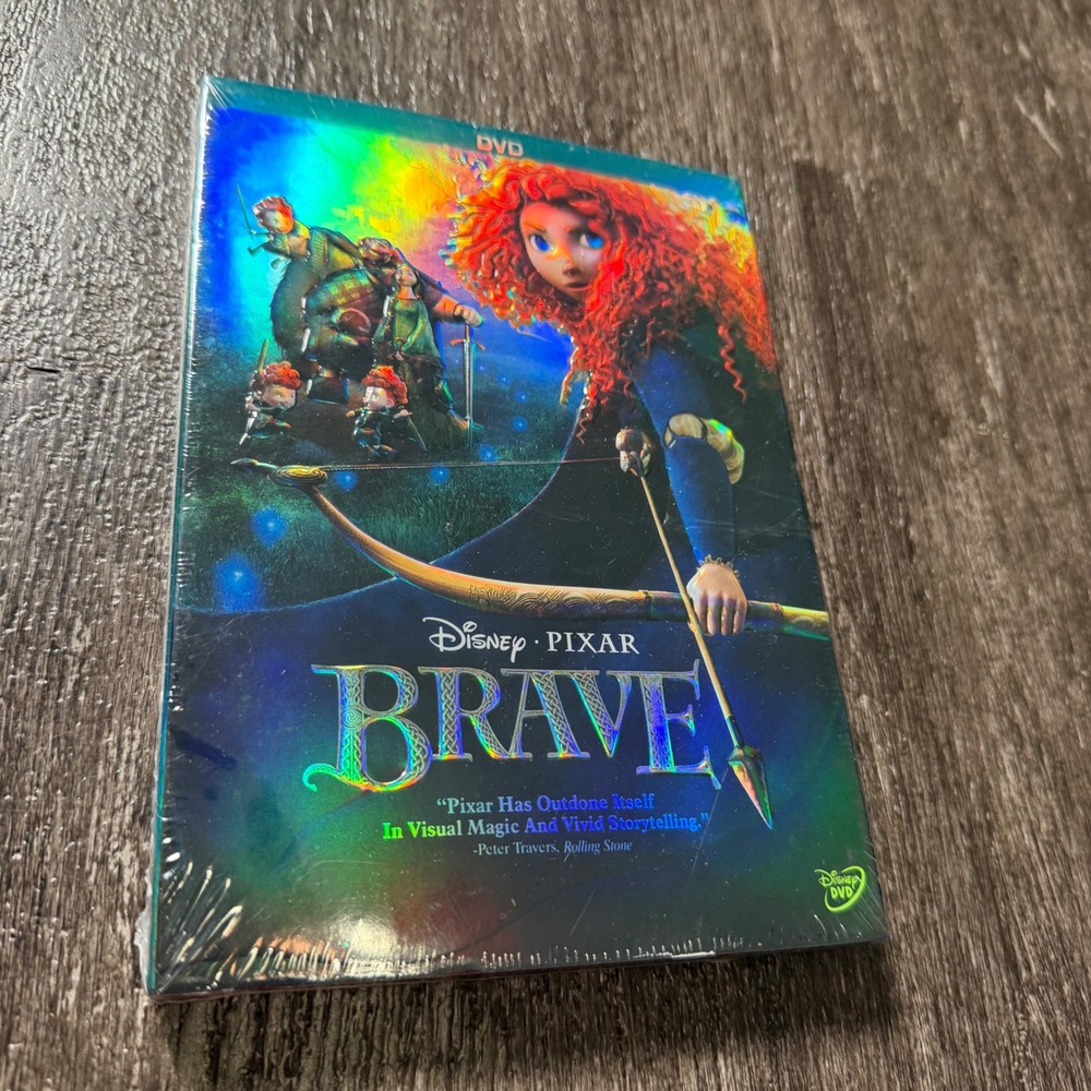 Disney Pixar Brave DVD Princess Animated Fantasy Adventure Film Movie New